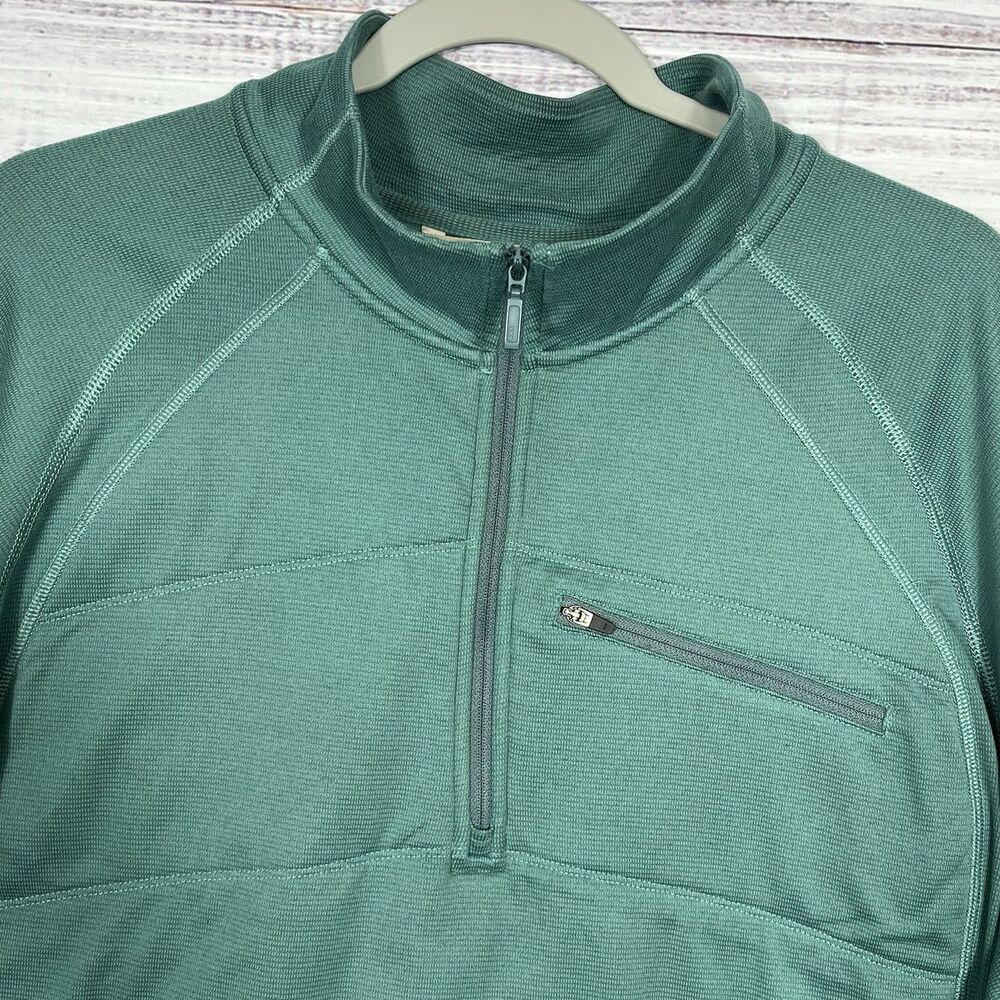 Oros Explorer Quarter Zip Pullover Solarcore Insulated Foam Men's Size XL Green